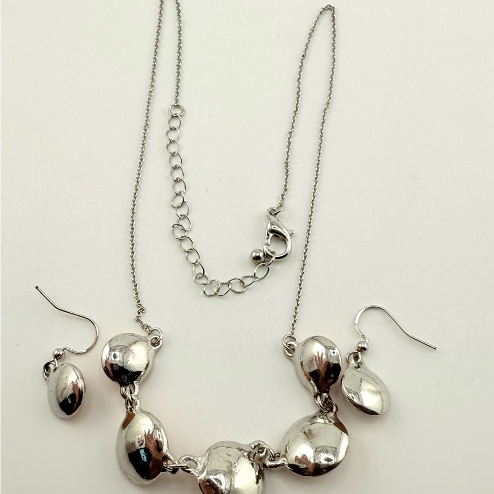 Vintage Kim Roger’s Orange Matching Necklace & Earring Set NEW - Picture 15 of 17